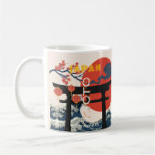 Kyōto Japan Reisekunst, Retro Reisekunst Kaffeetasse (Links)