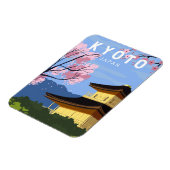 Kyoto Japan Reisen Vintage Kunst Magnet (Linke Seite)