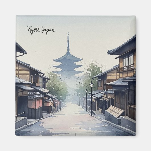 Kyōto Japan Reisen Yasaka Shrine Magnet (Vorne)