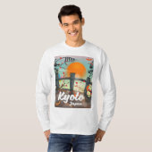 Kyoto Japan Reiseplakat T-Shirt (Vorne ganz)
