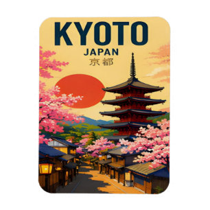 Kyoto Japan Tempel, Gärten & alte Hauptstadt Magnet