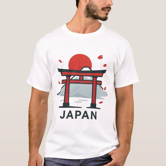 Kyoto Japan Torii Gate T - Shirt | Japanreise (Vorderseite)