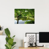 Kyoto-Japan-Überlegungen Poster (Heimbüro)