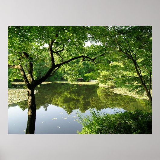 Kyoto-Japan-Überlegungen Poster (Vorne)