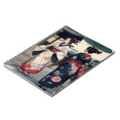 Kyoto Kimono Spring Walk Notebook Notizblock (Linke Seite)