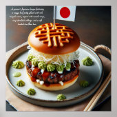 Kyōto Kitchen Burger Sensation Poster (Vorne)