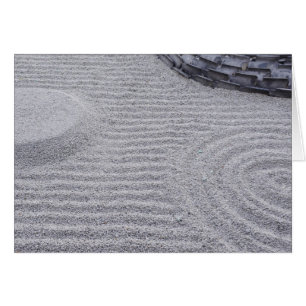 Kyoto, Kodai-ji-Tempel, geharkte Sandmuster