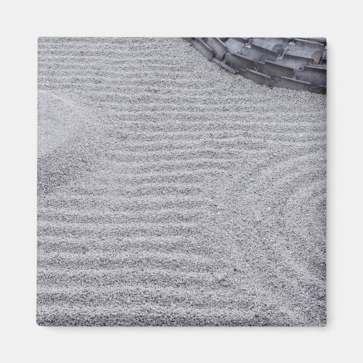 Kyoto, Kodai-ji Tempel, Raked Sand Patterns Magnet (Vorne)