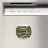 Kyōto Kyoto - Japan Goldener Pavillon Kinkaku-ji Magnet (In Situ (Geschirrspüler))