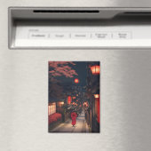 Kyoto Night Lanterns Magnet (In Situ (Geschirrspüler))