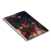 Kyoto Night Lanterns Notebook Notizblock (Rechte Seite)