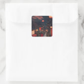 Kyoto Night Lanterns Sticker (Tasche)
