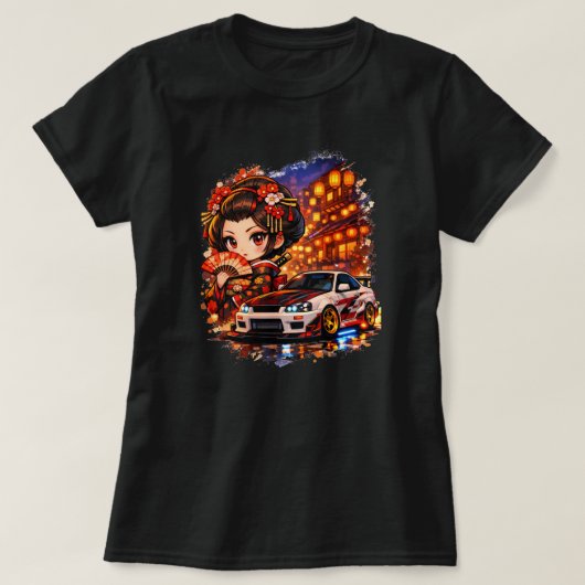 Kyoto Night Runner T-Shirt (Design vorne)