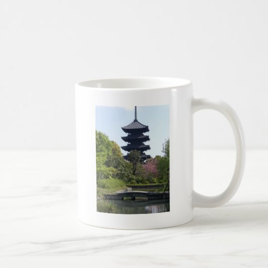 Kyoto-Pagode Kaffeetasse (Rechts)
