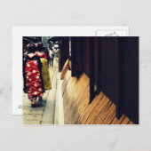 Kyoto-Reihe: Maiko-san Postkarte (Vorne/Hinten)