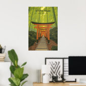 Kyoto Reiseplakat Japan Poster (Heimbüro)