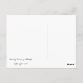 Kyoto Sakura Tree, Japan Postkarte (Rückseite)