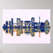 Kyoto Skyline Poster (Vorne)