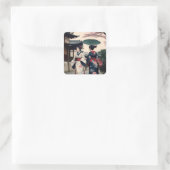 Kyoto Spring Walk Kimono Sticker (Tasche)