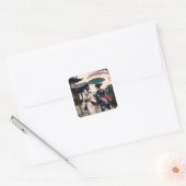 Kyoto Spring Walk Kimono Sticker (Umschlag)