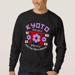 Kyōto Stadt Cherry Blossom - Japanische Städte Sweatshirt