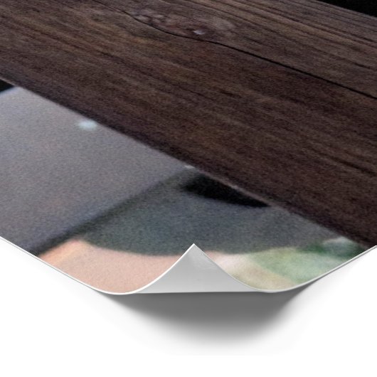 KYOTO TEMPLE BELL 15th C. Poster (Ecke)