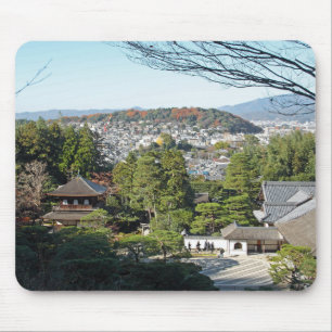 Kyōto und Ginkaku-ji-Tempel, Japan Mousepad