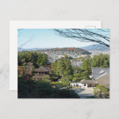 Kyōto und Ginkaku-ji-Tempel, Japan Postkarte (Vorne/Hinten)