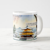 Kyōto Winterfarbe Kunst - Tasse (Vorderseite Rechts)