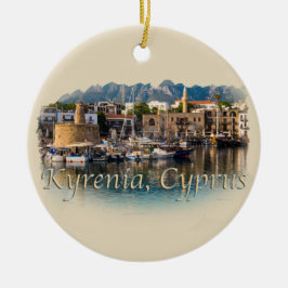 Kyrenia, Zypern: Hafen Keramik Ornament