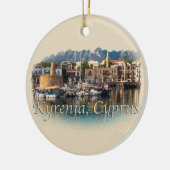 Kyrenia, Zypern: Hafen Keramik Ornament (Links)