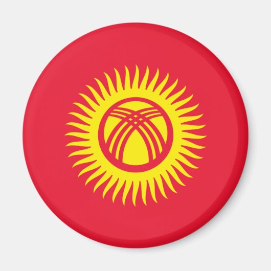 Kyrgyzstan Magnet (Vorne)