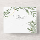 Kyriakos alle in einer Einladung (Rückseite)