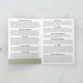 Kyriakos Griechisch-orthodoxe Kirche Taufprogramm Programm (Innenseite)