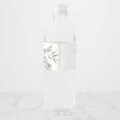 Kyriakos Wasserflaschenetikett (Rückseite)