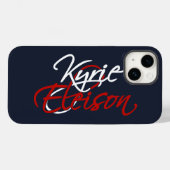 Kyrie Eleison Case-Mate iPhone Hülle (Rückseite (Horizontal))
