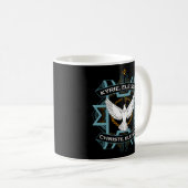 Kyrie Eleison Christe Traditional Latin Mass Lord Kaffeetasse (VorderseiteRechts)
