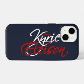 Kyrie Eleison iPhone Hülle (Rückseite (Horizontal))