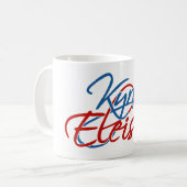 Kyrie Eleison Kaffeetasse (Vorderseite Links)