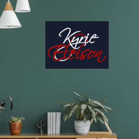 Kyrie Eleison Poster (Wohnzimmer 1)