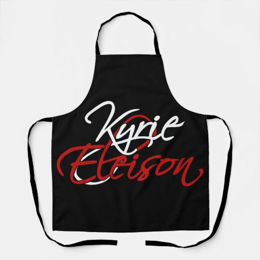 Kyrie Eleison Schürze (Vorderseite)