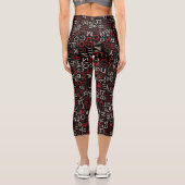 kyrillisch capri leggings (Rückseite)