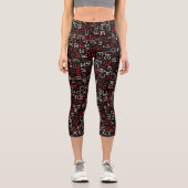 kyrillisch capri leggings (Vorderseite)