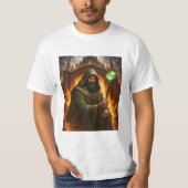 Kyrzon – Stab & Dreadspire Dark Fantasy Warlock T-Shirt (Vorderseite)