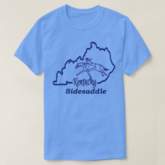 KYSS Kentucky Side Saddle Light T-Shirt (Design vorne)