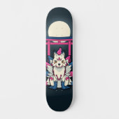 Kyubi Kitsune - Japanischer Fox Yokai Skateboard (Vorderseite)