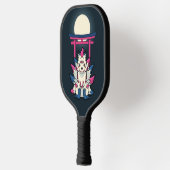 Kyubi Kitsune - Japanischer Nine-Tail Fox Yokai Pickleball Schläger (Links)