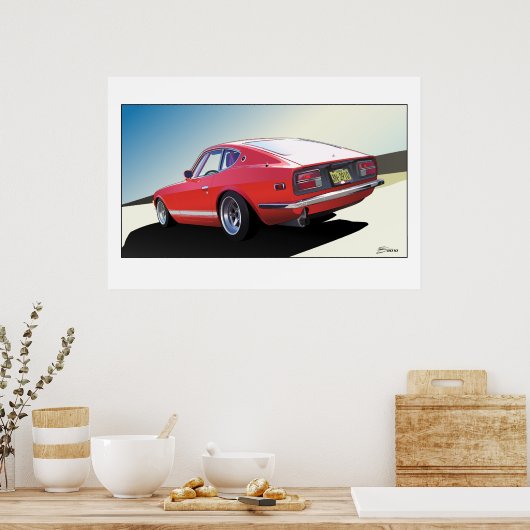 Kyusha Kai Datsun 240z Poster (Küche)