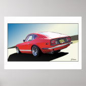 Kyusha Kai Datsun 240z Poster (Vorne)