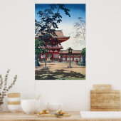Kyushu Hakozaki Hachimangu Shrine von Tsuchiya Koi Poster (Küche)